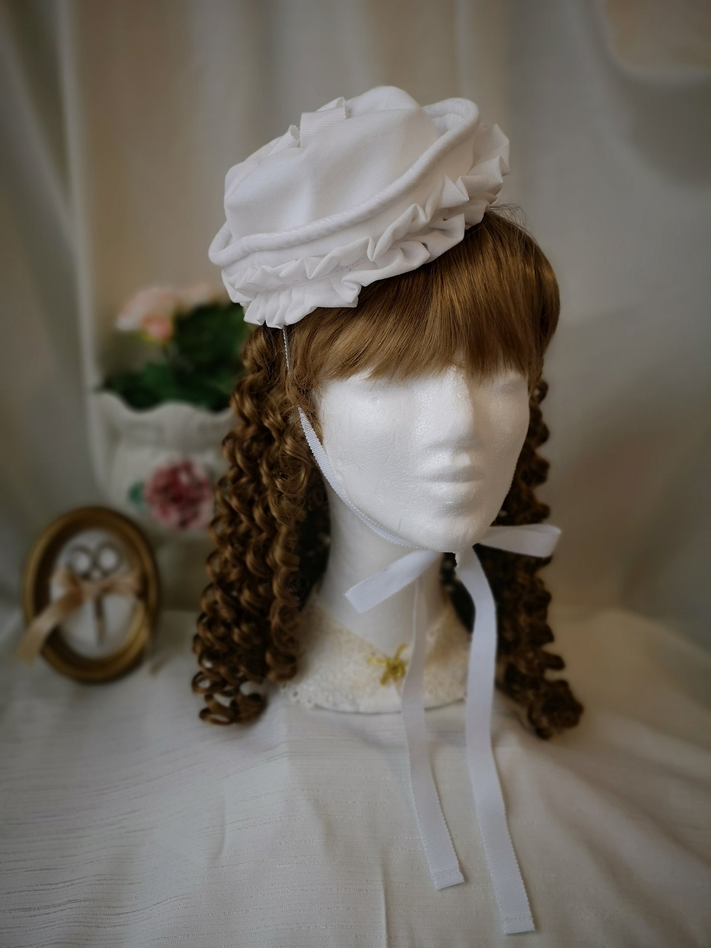 White Tiny Hat- PRE-ORDER