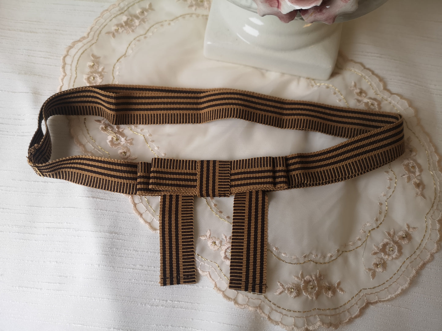 Brown & caramel Bow Belt - Limited edition