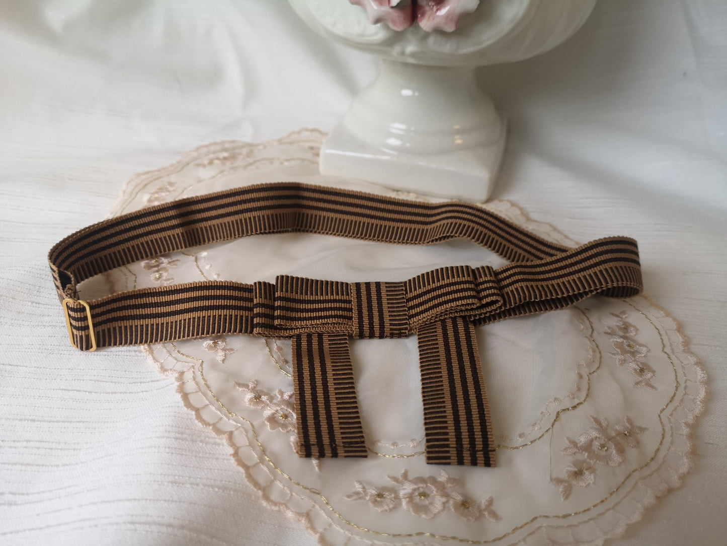 Brown & caramel Bow Belt - Limited edition