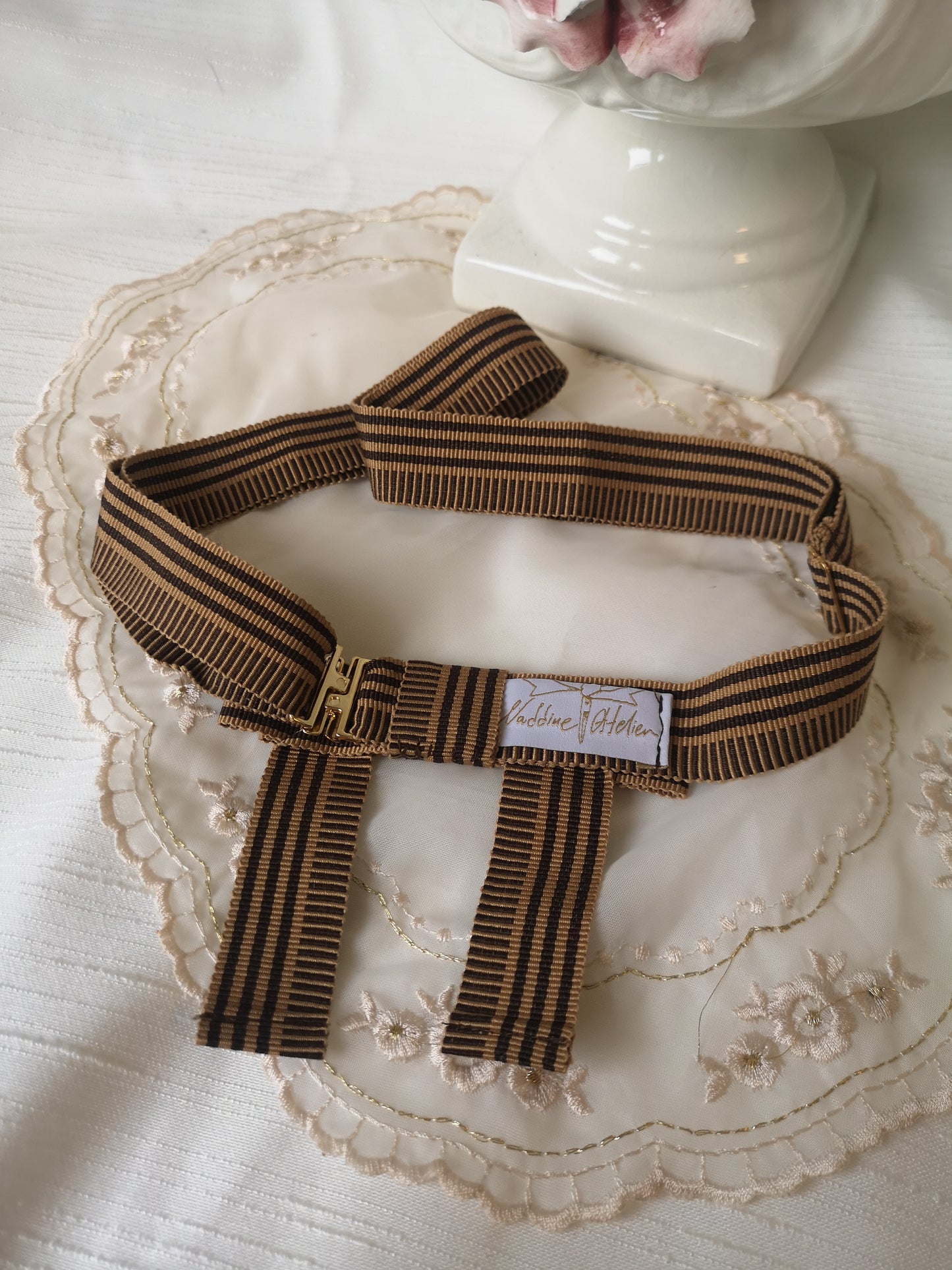 Brown & caramel Bow Belt - Limited edition